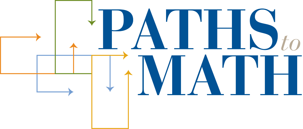 Paths to Math logo